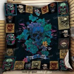 Skull Gothic Cl280675 Quilt Blanket and Home Decor