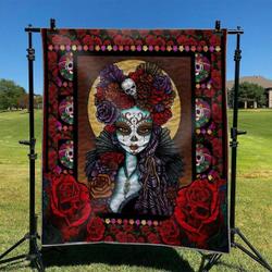 Skull Hur Quilt hz and Home Decor