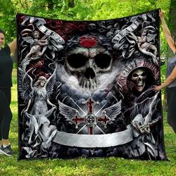 Skull Quilt  03193  Quilt and Home Decor