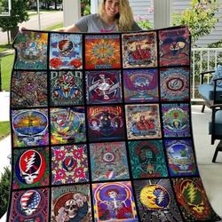 Skull Quilt Blanket Dhc13121600Vt and Home Decor