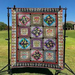 Skull Td2809802 Quilt Blanket and Home Decor