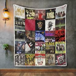Slade Album Covers Quilt Blanket and Home Decor