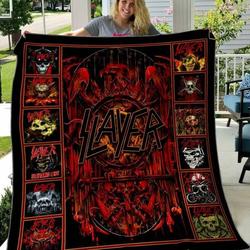 Slayer Quilt Blanket Hvt250513  Quilt and Home Decor