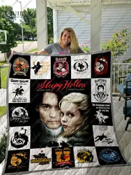 Sleepy Hollow Quilt Blanket Ver17 and Home Decor