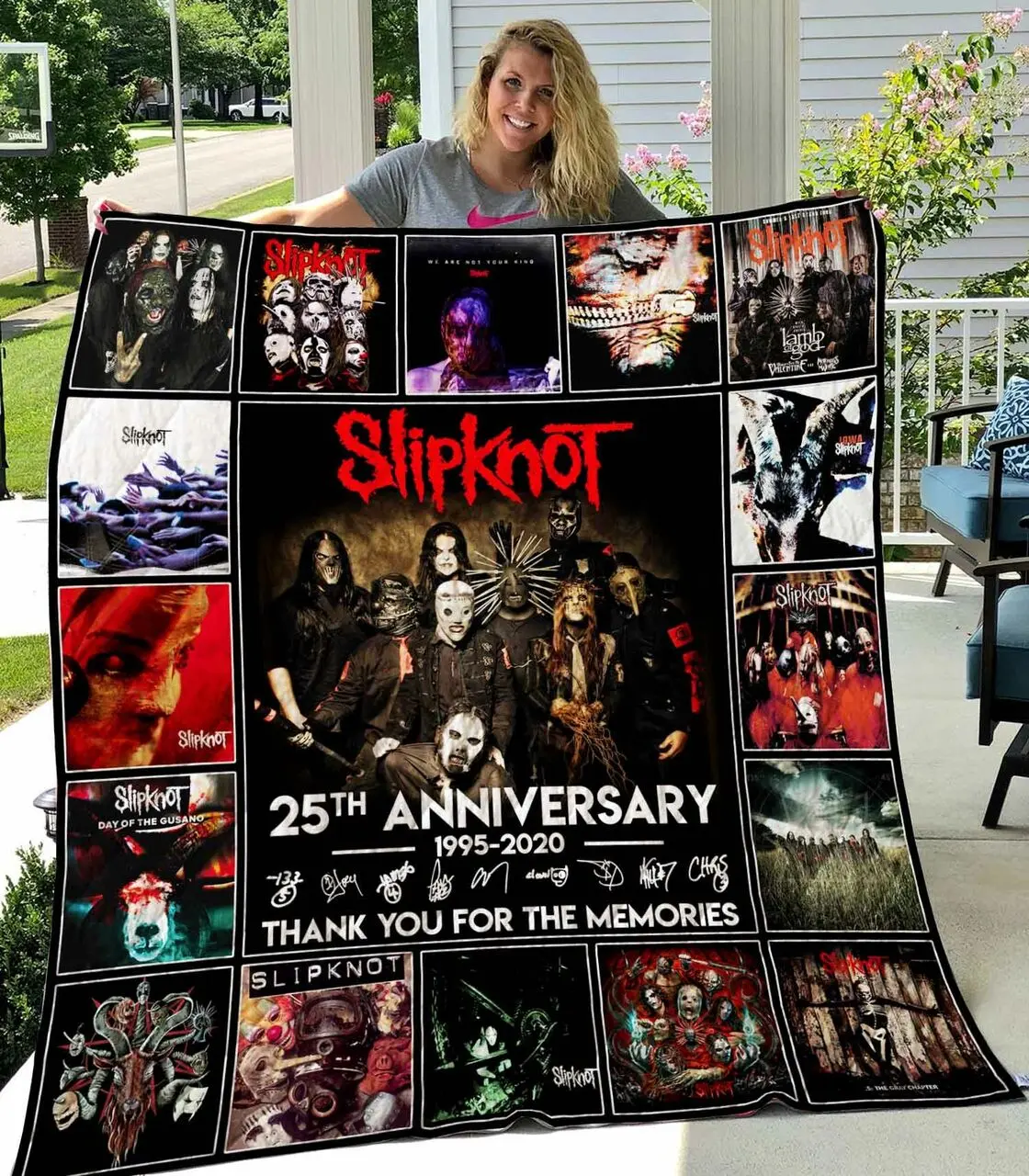 Slipknot Band Quilt-Blanket and Home Decor