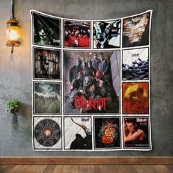 Slipknot Style 2 Album Covers Quilt Blanket and Home Decor