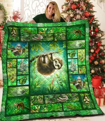Sloth Bbb191008 Quilt Blanket and Home Decor