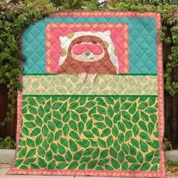 Sloth Hur Quilt Cysinj and Home Decor