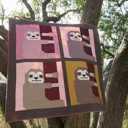 Sloth Hur Quilt ng and Home Decor