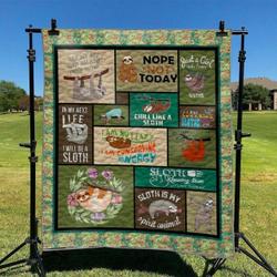 Sloth Hur Quilt rm and Home Decor