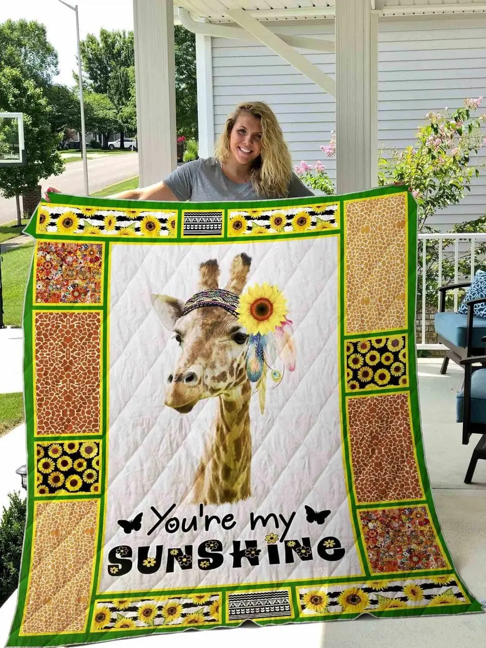 Sloth I Am Vintage U Quilt Uj and Home Decor