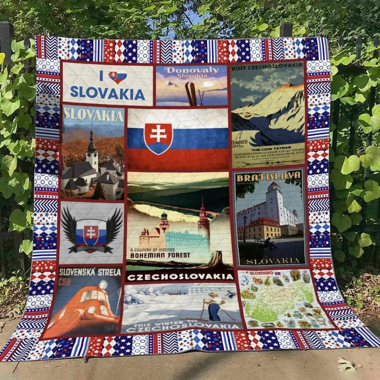 Slovakia Li280637A Quilt Blanket and Home Decor