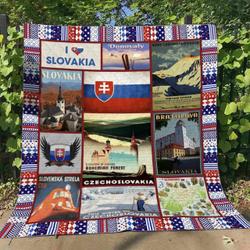 Slovakia Li280637A Quilt Blanket and Home Decor