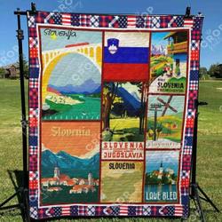 Slovenia Bi290618B Tbg Quilt Blanket and Home Decor