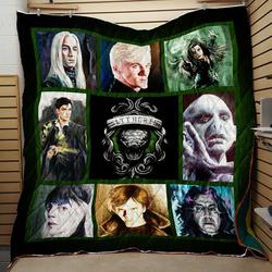 Slytherin House Quilt V2  Quilt and Home Decor