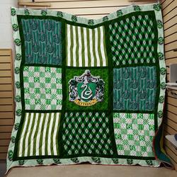 Slytherin House Quilt V4  Quilt and Home Decor