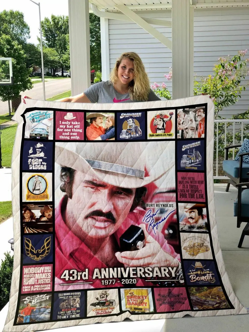 Smokey And The Bandits All Season Plus Size Quilt Blanket Ver 1 and Home Decor