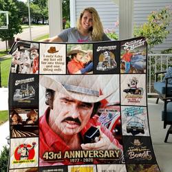 Smokey And The Bandits Quilt Blanket Ver 4 and Home Decor