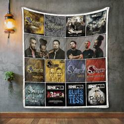 Sniper Album Covers Quilt Blanket and Home Decor