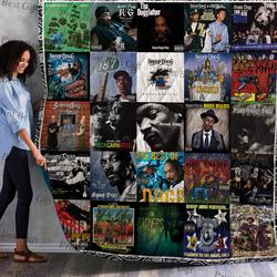 Snoop Dogg Albums Cover Poster Quilt Blanket Ver 2      and Home Decor