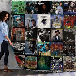 Snoop Dogg Albums Cover Poster Quilt Blanket Ver 2 and Home Decor