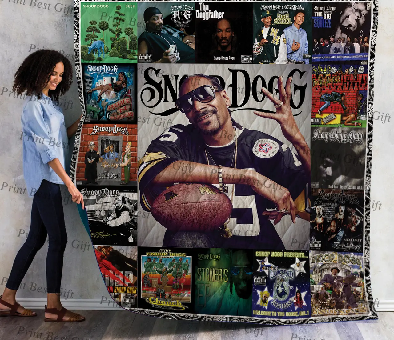 Snoop Dogg Albums Cover Poster Quilt and Home Decor
