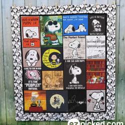 Snoopy 1 Quilt Blanket and Home Decor