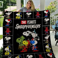 Snoopy Avengers Quilt  Quilt and Home Decor