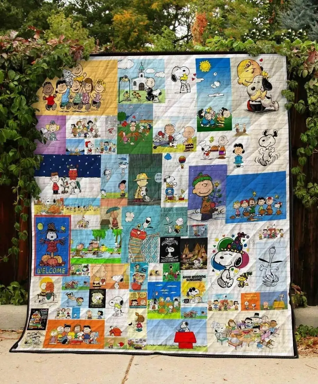 Snoopy Cartoon Blanket Th10072019 Quilt and Home Decor