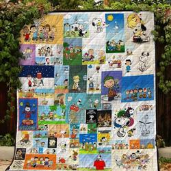 Snoopy Cartoon Blanket Th10072019 Quilt and Home Decor