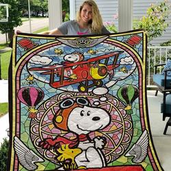 Snoopy Flying Ace Quilt  Quilt and Home Decor