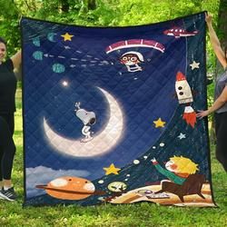 Snoopy Premium Quilt  Quilt and Home Decor