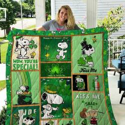 Snoopy Quilt Blanket 02323 and Home Decor