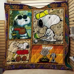 Snoopy Quilt Design By Exrain and Home Decor