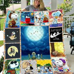Snoopy T89  Quilt and Home Decor