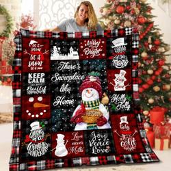Snowman Lml1910107Dt Quilt Blanket and Home Decor