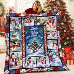 Snowman Lml231035Dt Quilt Blanket and Home Decor