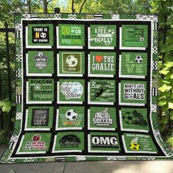 Soccer Li180701A Tbg Quilt Blanket and Home Decor