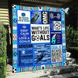 Soccer Na090702B Tbg Quilt Blanket and Home Decor