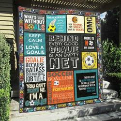 Soccer Qh300706C Tbg Quilt Blanket and Home Decor