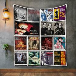 Social Distortion Album Covers Quilt Blanket and Home Decor