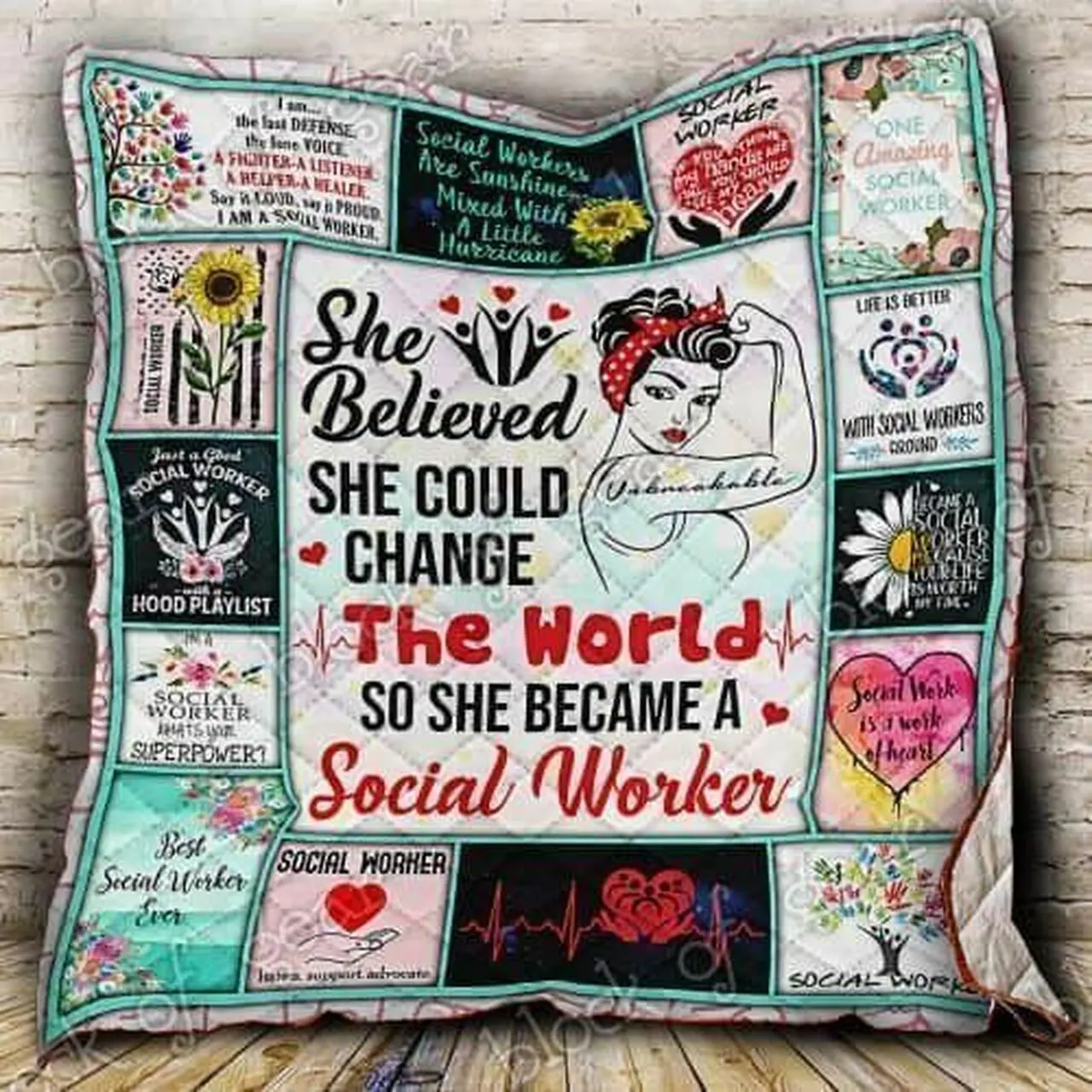 Social Worker Hur Quilt nv and Home Decor