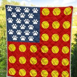 Softball Quilt Blanket Dhc02012070Td and Home Decor