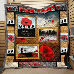 Soldier Veteran Ww Ii We Will Remember Them Quilt Blanket Dhc16127042Dd and Home Decor