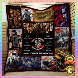 Son Of Anarchy Anniversary Quilt and Home Decor