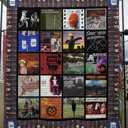 Sonic Youth Memories Quilt Blanket Kl30  Quilt and Home Decor