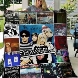 Sonic Youth Quilt Blanket M220516  Quilt and Home Decor