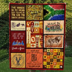 South Africa Cl14100460Mdq Quilt Blanket and Home Decor