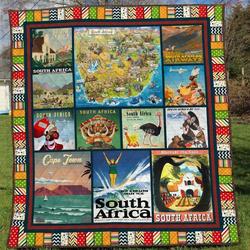 South Africa Li050707A Quilt Blanket and Home Decor