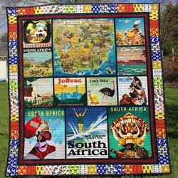 South Africa Tu050711A Tbg Quilt Blanket and Home Decor